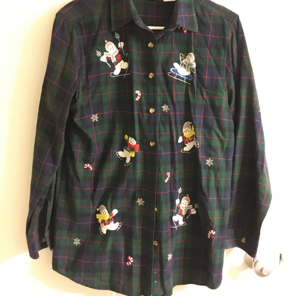 Winter Button Up ⛄️ 🧣